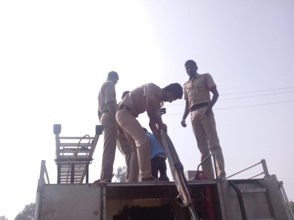 Rescue training at NAFS